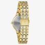 Bulova Phantom Crystal Gold Plated Watch 97L176