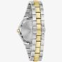 Bulova Ladies Prestige Two-Tone Mother Of Pearl Bracelet Watch 98P234