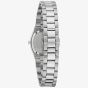 Bulova Ladies Super Seville Mini Silver Bracelet Watch 96L353