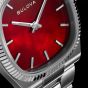 Bulova Ladies Super Seville Mini Red Bracelet Watch 96L354