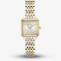 Bulova Ladies Sutton Square Two Colour Bracelet Watch 98L330