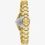 Bulova Ladies Surveyor Gold Tone Bracelet Watch 97L190