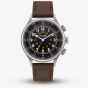 Bulova Mens A15 Pilot Automatic Strap Watch 96A245
