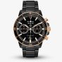 Bulova Mens Marine Star Black Chronograph Watch 98B302