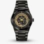 Bulova Mens Modern Millennia Black Automatic Watch 98A291