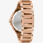 Bulova Mens Precisionist X Rose Gold Plated Watch 97D129
