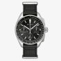 Bulova Lunar Black Pilot Chronograph Watch 96K111