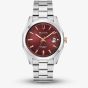Bulova Surveyor Dark Red Watch 98B422
