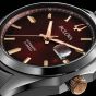 Bulova Surveyor Dark Red Watch 98B422