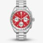 Bulova Lunar Pilot Red Chronograph Watch 96K115