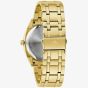 Bulova Mens Surveyor Gold Tone Bracelet Watch 97C115