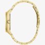 Bulova Mens Surveyor Gold Tone Bracelet Watch 97C115
