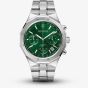 Bulova Mens Classic Green Dial Chronograph Watch 96B409