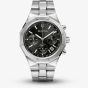 Bulova Mens Classic Black Dial Chronograph Watch 96B410