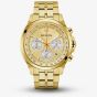 Bulova Mens Classic Gold Tone Chronograph Watch 97B217
