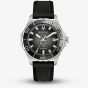 Bulova Mens Marine Star Black Rubber Strap Watch 98B465