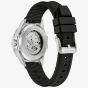 Bulova Mens Marine Star Black Rubber Strap Watch 98B465