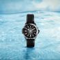 Bulova Mens Marine Star Black Rubber Strap Watch 98B465