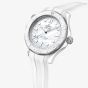OMEGA Mens Seamaster Diver 300m Milano Cortina White Rubber Strap Watch 522.92.44.20.04.001