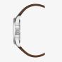 G-STAR Mens Originals Black Dial Brown Leather Strap Watch GSW.503.01