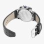 G-STAR Mens Bend3D Blue Dial Black Leather Strap Watch GSW.505.02