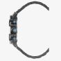 G-STAR Mens Bend3D Blue Dial Black Bracelet Watch GSW.505.05