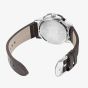 G-STAR Mens Constructed Black Dial Brown Leather Strap Watch GSW.506.01