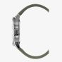G-STAR Mens Constructed Black Dial Green Leather Strap Watch GSW.506.03
