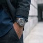 G-STAR Mens Constructed Black Dial Grey Bracelet Watch GSW.506.07