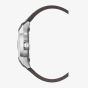 G-STAR Mens Selvedge Grey Dial Brown Leather Strap Watch GSW.507.01