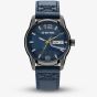 G-STAR Mens Selvedge Blue Leather Strap Watch GSW.507.03