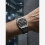 G-STAR Mens Cube Black Leather Strap Watch GSW.508.01