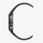 G-STAR Mens Cube Blue Dial Black Leather Strap Watch GSW.508.03