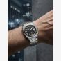 G-STAR Mens Cube Black Dial Silver Bracelet Watch GSW.508.05
