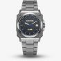 G-STAR Mens Cube Black Dial Grey Bracelet Watch GSW.508.07