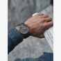 G-STAR Mens Rovic Black Leather Strap Watch GSW.509.02