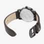 G-STAR Mens Rovic Black Dial Brown Leather Strap Watch GSW.509.03