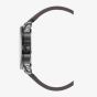 G-STAR Mens Rovic Black Dial Brown Leather Strap Watch GSW.509.03
