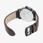 G-STAR Mens Rovic Blue Dial Brown Leather Strap Watch GSW.509.04
