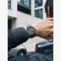 G-STAR Mens Rovic Black Dial Grey Bracelet Watch GSW.509.07