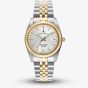 Jacques du Manoir Ladies Inspiration Classic Silver Dial Two-Tone Stainless Steel Bracelet Watch JWG02201