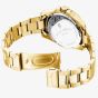 Jacques du Manoir Mens Inspiration Business Gold Dial Stainless Steel Bracelet Watch JWG03002