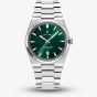 Jacques du Manoir Mens Horizon Green Dial Stainless Steel Bracelet Watch JWG03503