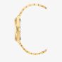 Jacques du Manoir Mens Horizon Black Dial Gold Tone Stainless Steel Bracelet Watch JWG03504