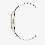 Jacques du Manoir Ladies Inspiration Roman II White Dial Two Tone Stainless Steel Bracelet Watch JWL01305