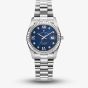 Jacques du Manoir Ladies Inspiration Roman II Blue Dial Stainless Steel Bracelet Watch JWL01307