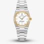 Jacques du Manoir Ladies Horizon White Dial Stainless Steel Bracelet Watch JWL03605