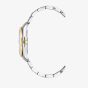 Jacques du Manoir Ladies Allure White Dial Two Tone Stainless Steel Bracelet Watch JWL03804