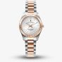 Jacques du Manoir Ladies Inspiration Prime Silver Dial Two Tone Stainless Steel Bracelet Watch JWL03904