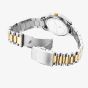 Jacques du Manoir Ladies Inspiration Prime Black Dial Two Tone Stainless Steel Bracelet Watch JWL03906